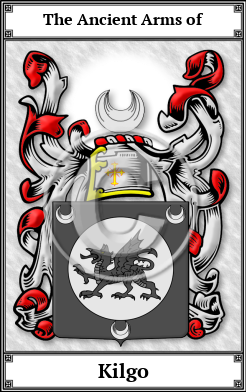 Kilgo Family Crest Download (JPG)  Book Plated - 150 DPI