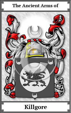 Killgore Family Crest Download (JPG)  Book Plated - 150 DPI