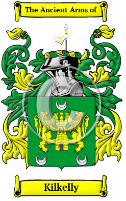 Kilkelly Family Crest Download (JPG) Heritage Series - 600 DPI