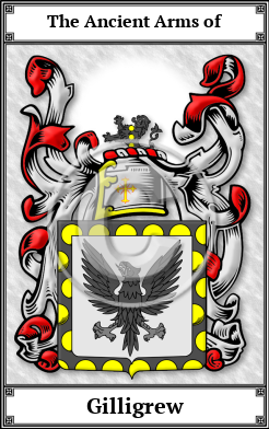 Gilligrew Family Crest Download (JPG)  Book Plated - 150 DPI