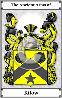Kilow Family Crest Download (JPG)  Book Plated - 150 DPI