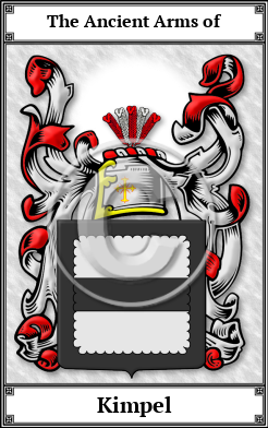 Kimpel Family Crest Download (JPG)  Book Plated - 150 DPI