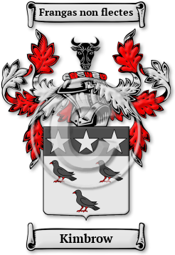 Kimbrow Family Crest Download (jpg) Legacy Series - 150 DPI