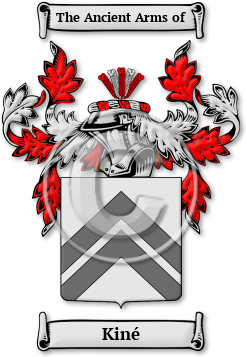 Kiné Family Crest Download (jpg) Legacy Series - 150 DPI