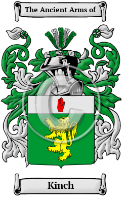 Kinch Family Crest Download (JPG) Heritage Series - 600 DPI