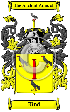 Kind Family Crest Download (JPG) Heritage Series - 600 DPI