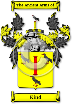 Kind Family Crest Download (JPG) Legacy Series - 300 DPI