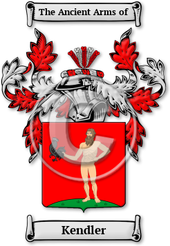 Kendler Family Crest Download (jpg) Legacy Series - 150 DPI