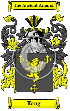 Kang Family Crest/Coat of Arms