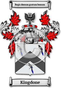 Kingdone Family Crest Download (jpg) Legacy Series - 150 DPI
