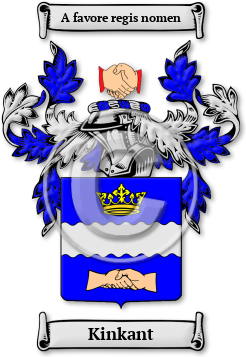 Kinkant Family Crest Download (jpg) Legacy Series - 150 DPI