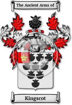 Kingscot Family Crest Download (jpg) Legacy Series - 150 DPI