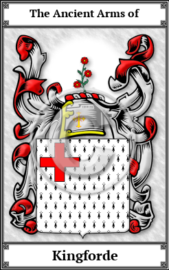 Kingforde Family Crest Download (JPG)  Book Plated - 150 DPI