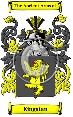 Kingstan Family Crest/Coat of Arms