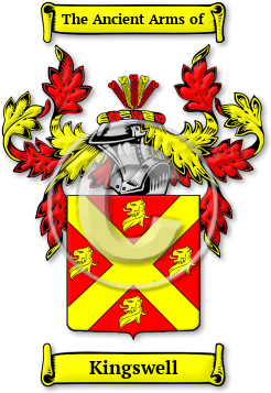 Kingswell Family Crest Download (JPG) Legacy Series - 600 DPI