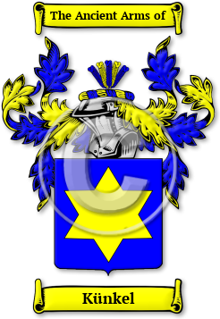 Künkel Family Crest Download (jpg) Legacy Series - 150 DPI