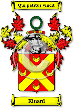 Kinard Family Crest Download (jpg) Legacy Series - 150 DPI