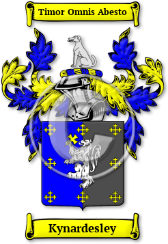 Kynardesley Family Crest Download (JPG) Legacy Series - 600 DPI