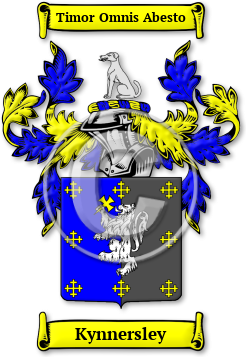 Kynnersley Family Crest Download (jpg) Legacy Series - 150 DPI