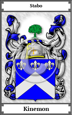 Kinemon Family Crest Download (JPG) Book Plated - 600 DPI
