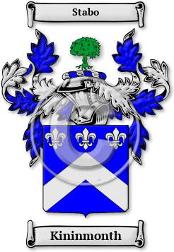 Kininmonth Family Crest Download (jpg) Legacy Series - 150 DPI