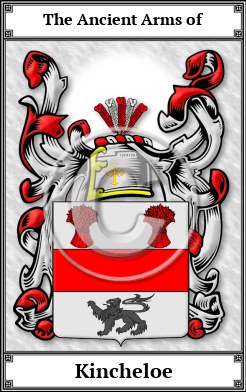 Kincheloe Family Crest Download (JPG)  Book Plated - 150 DPI
