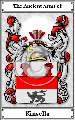 Kinsella Family Crest Download (JPG) Book Plated - 300 DPI