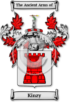 Kinzy Family Crest Download (jpg) Legacy Series - 150 DPI
