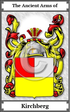 Kirchberg Family Crest Download (JPG)  Book Plated - 150 DPI