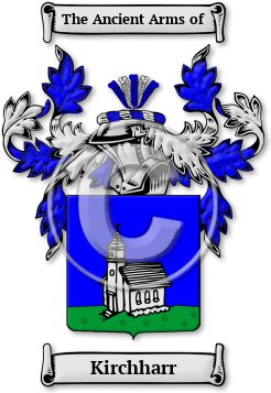 Kirchharr Family Crest Download (jpg) Legacy Series - 150 DPI