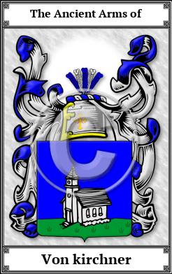 Von kirchner Family Crest Download (JPG)  Book Plated - 150 DPI