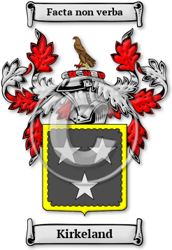 Kirkeland Family Crest Download (JPG) Legacy Series - 600 DPI