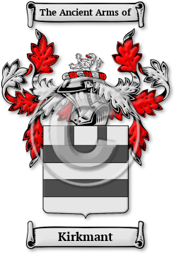 Kirkmant Family Crest Download (jpg) Legacy Series - 150 DPI