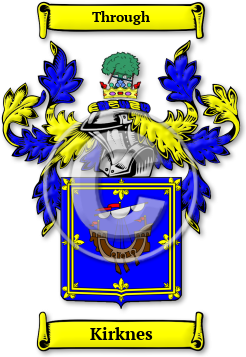 Kirknes Family Crest Download (jpg) Legacy Series - 150 DPI