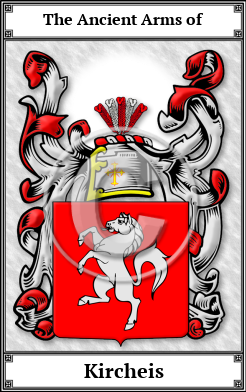 Kircheis Family Crest Download (JPG)  Book Plated - 150 DPI