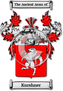 Kurshner Family Crest Download (jpg) Legacy Series - 150 DPI