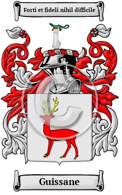 Guissane Family Crest Download (JPG) Heritage Series - 600 DPI