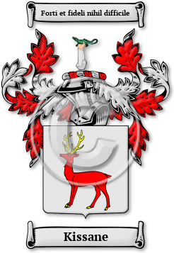 Kissane Family Crest Download (JPG) Legacy Series - 600 DPI