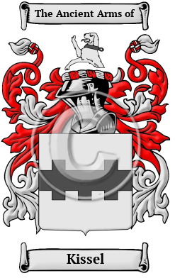 Kissel Family Crest Download (JPG) Heritage Series - 600 DPI