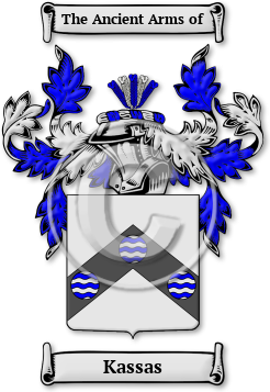Kassas Family Crest Download (jpg) Legacy Series - 150 DPI