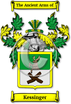Kessinger Family Crest Download (jpg) Legacy Series - 150 DPI