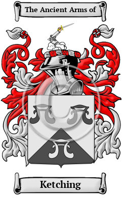 Ketching Family Crest Download (JPG) Heritage Series - 600 DPI