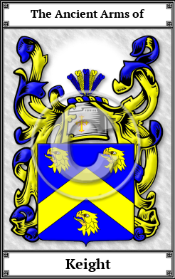 Keight Family Crest Download (JPG)  Book Plated - 150 DPI