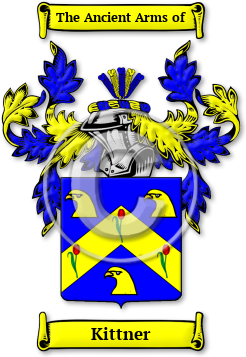 Kittner Family Crest Download (jpg) Legacy Series - 150 DPI