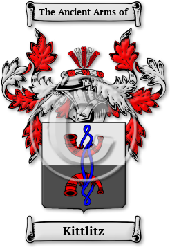 Kittlitz Family Crest Download (jpg) Legacy Series - 150 DPI
