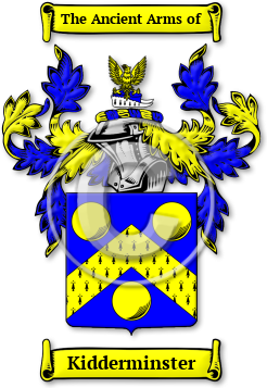 Kidderminster Family Crest Download (jpg) Legacy Series - 150 DPI