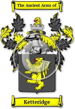 Ketteridge Family Crest Download (jpg) Legacy Series - 150 DPI