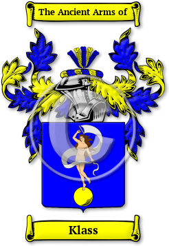 Klass Family Crest Download (jpg) Legacy Series - 150 DPI