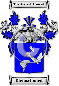 Kleinschmied Family Crest Download (JPG) Legacy Series - 600 DPI