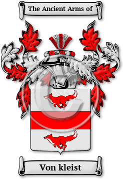 Von kleist Family Crest Download (jpg) Legacy Series - 150 DPI